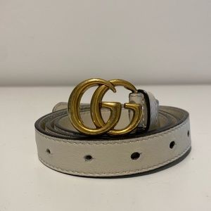 AUTHENTIC Gucci Marmont Thin Belt